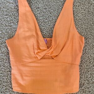 Francesca Top Orange size xsmall